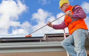 Ton Teg soft wash roof cleaning